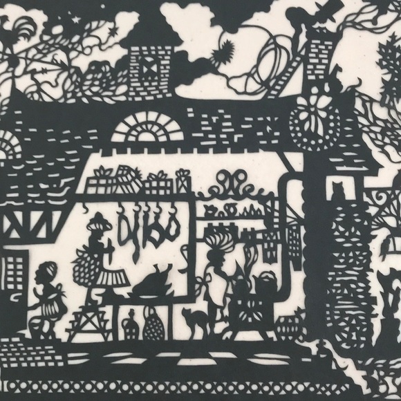 💖 Handmade PaperCut Silhouette Scherenschn… - Picture 2 of 6